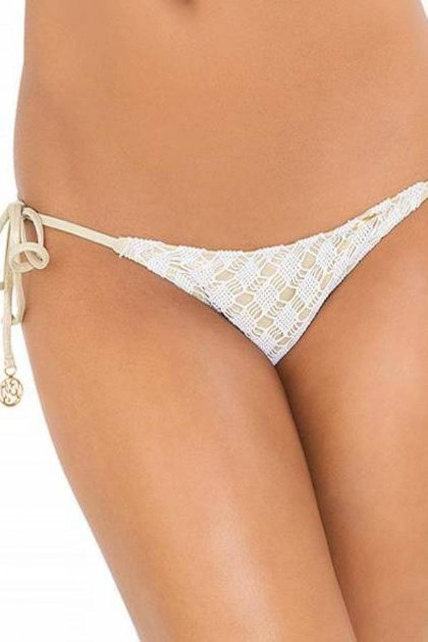 Luli Fama Diamantes De Coral Brazilian Ruched Back Tieside